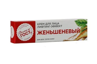 Крем 100 Рецептов Красоты для лица женьшеневый лифтинг-эффект 40 мл