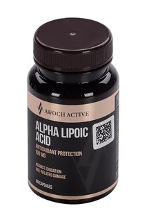Альфа-липоевая кислота Awochactive 60 шт капсулы
