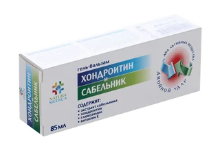 Натура Медика гель-бальзам хондроит / сабельник 85 мл
