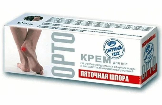Тигровый глаз Орто пяточная шпора крем 75 мл