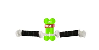 Грейфер Dogfit для собак из х/б каната нунчаки 4 узла и 2 ручки 48 см