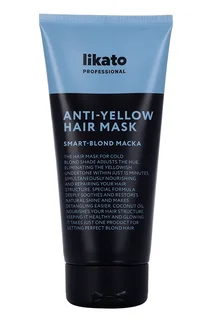 Маска Likato Professional Smart-Blond для придания холод оттенка светлым волосам Anti-Yellow 200 мл