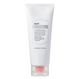 Витаминная маска-пенка для умывания Freshly Juiced Vitamin Mask Cleanser, 150 мл, Dear, Klairs
