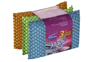 Губка Parex Magic из микрофибры 3 шт