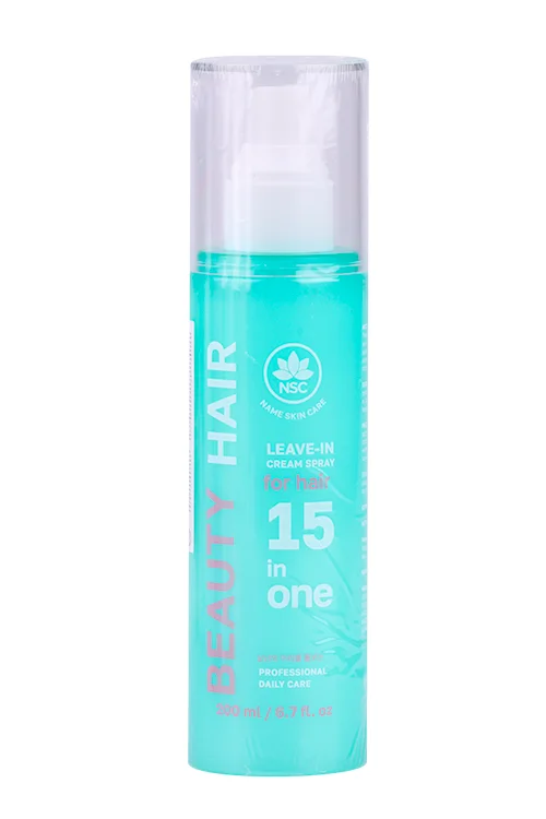 Крем-спрей Name Skin Care Beauty Hair несмываемый 15в1 для волос, 200 мл