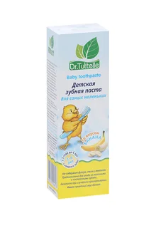 Зубная паста Dr.Tuttelle вкус банана детск 75 мл