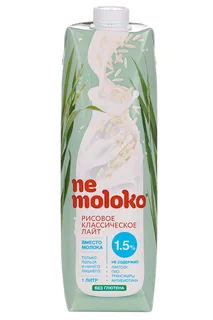 Напиток Nemoloko рисовый классический лайт 1 л