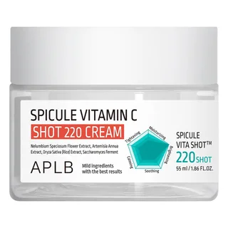 Осветляющий крем с микроиглами и витамином С Spicule Vitamin C Shot 220 Cream, 55 мл, Aplb