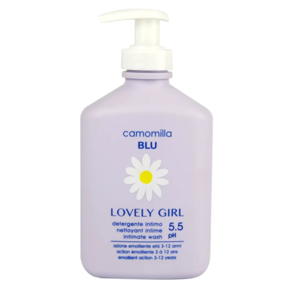 Гель для интимной гигиены девочек 3-12 лет Intimate wash Lovely Girl, 300 мл, Camomilla Blu