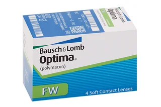 Линзы Bausch+Lomb Optima FW контактные R 8,7 (диоптрия -2,00) 4 шт