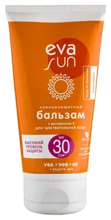Бальзам солнцезащитный EVA SUN SPF 30 СЗФ для чувствит кожи, 150 мл