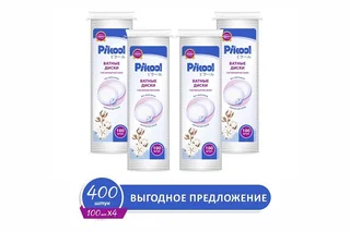 Ватные диски гиг Пикул 400 шт