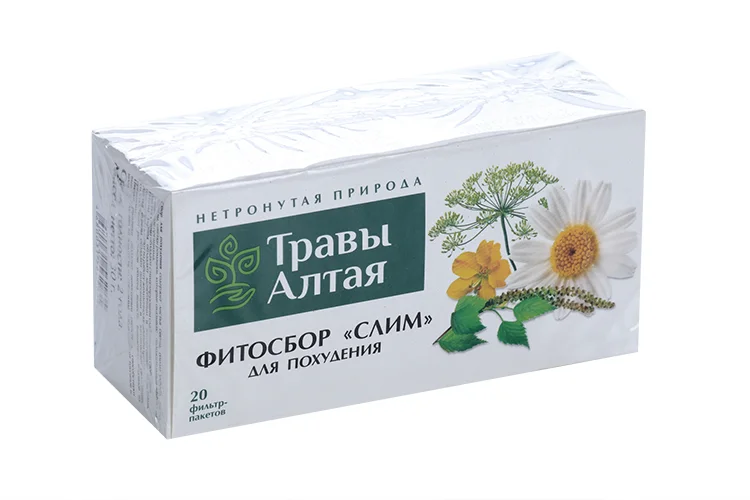 Слим для похудения фитосбор 1,5 гр 20 шт