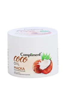 Маска Compliment Coco Oil для сух / повреж волос 300 мл