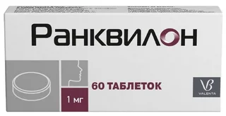 Ранквилон 1 мг 60 шт таблетки