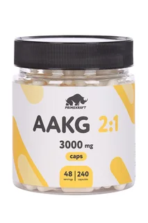 Аминокислоты Aakg 2:1 Prime Kraft 240 шт капсулы