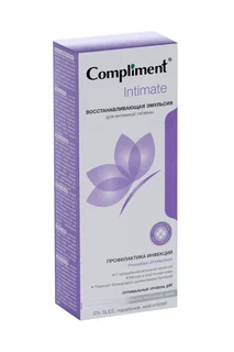 Эмульсия Compliment Intimate для интимной гигиены восстанавливающая 250 мл