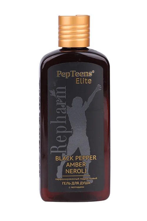 Гель для душа Repharm PepTeens Elite Black Pepper Amber Neroli 250 мл