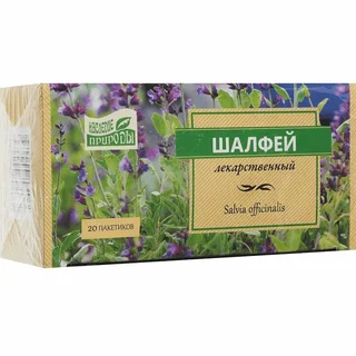 Шалфей Лекарственный фильтр-пакет 1,5 гр 20 шт