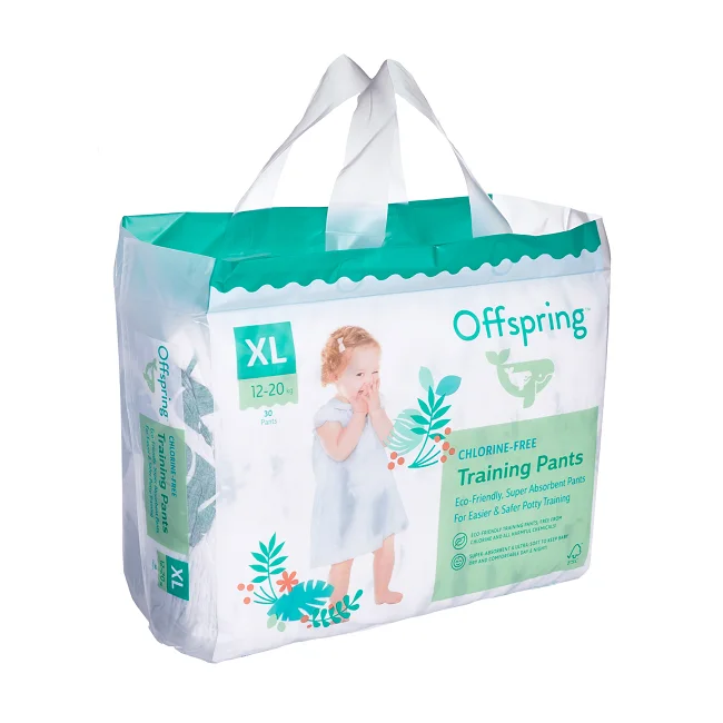 Трусики-подгузники Offspring XL (12-20 кг) 30 шт Тропики