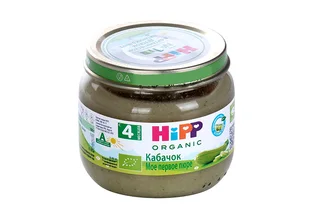Пюре Хипп овощное Кабачок 80 гр