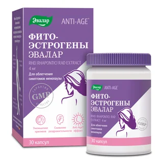 ФитоЭстрогены кишечнорастворимые 30 капсул Эвалар