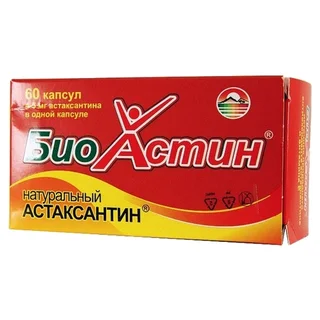 Биоастин Астаксантин капсулы 60 шт