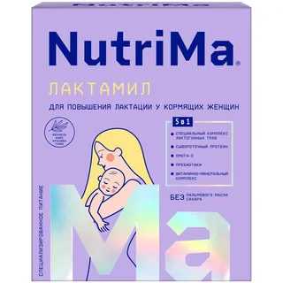 Лактамил напиток молочный для кормящих мам 350 гр