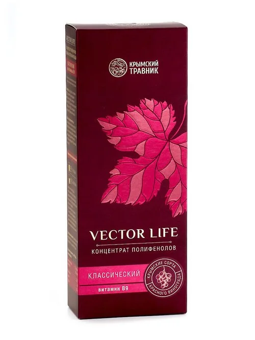 Концентрат Крымский Травник Vector Life классический с витамином B9 250 мл (4603728427911)