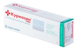 Куриозин гель 15.4 мг 15г