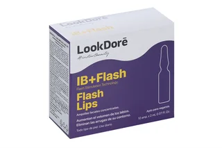 Концентрированная сыворотка для губ Lookdore Ib+Flash Ampoules flash lips 2 мл 10 шт (8435534409005)