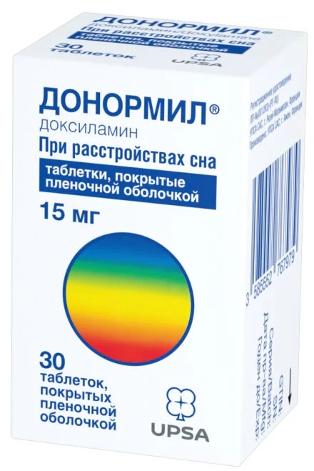 Донормил таблетки 15 мг 30 шт