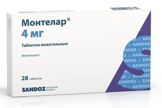 Монтелар 4 мг 28 шт таблетки жевательные