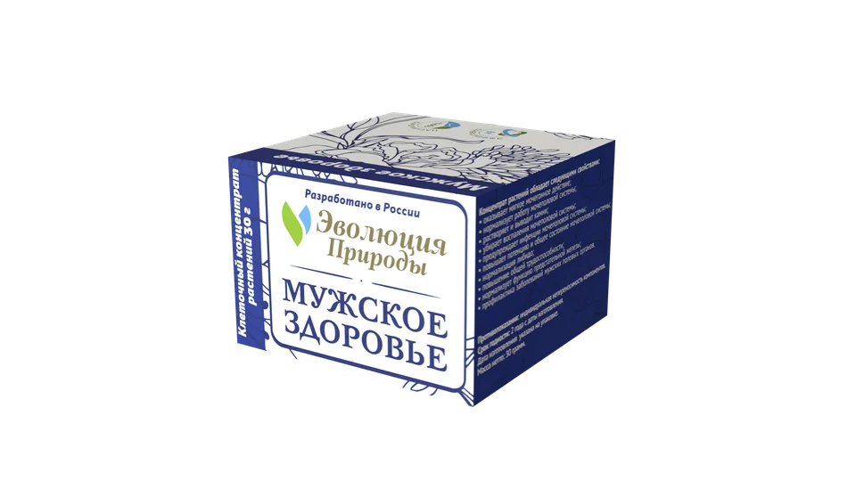 Клеточный концентрат растений Эволюция природы "Мужское здоровье" порошок 30 гр