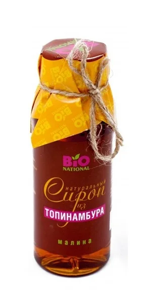 Сироп натуральный топинамбур малина 250 мл