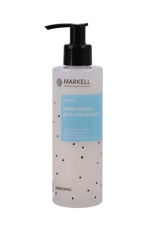 Крем-пенка Markell Pro-Bio для умывания 195 мл