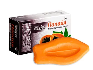 Мыло Папайя Aasha Herbals, 75 г