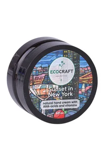 Крем Ecocraft натуральный Закат в Нью-Йорке с АНА-кислотами / витаминами для рук 60 мл