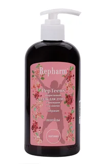 Гель для душа Repharm PepTeens подростковый с пептидами для девочек 500 мл