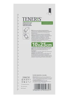 Лейкопластырь Тенерис Т-Пор фикс. н/ткан 25*10 см