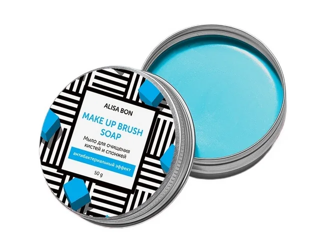 Мыло Alisa Bon Make Up Brush Soap для очищения кистей / спонжей, 50 г