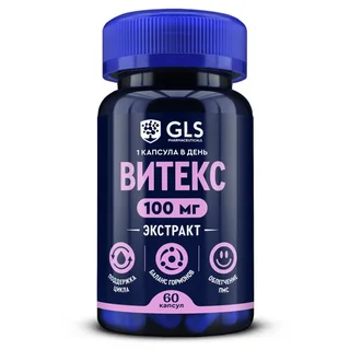 Витекс GLS 340 мг 60 шт капсулы (4640033075666)