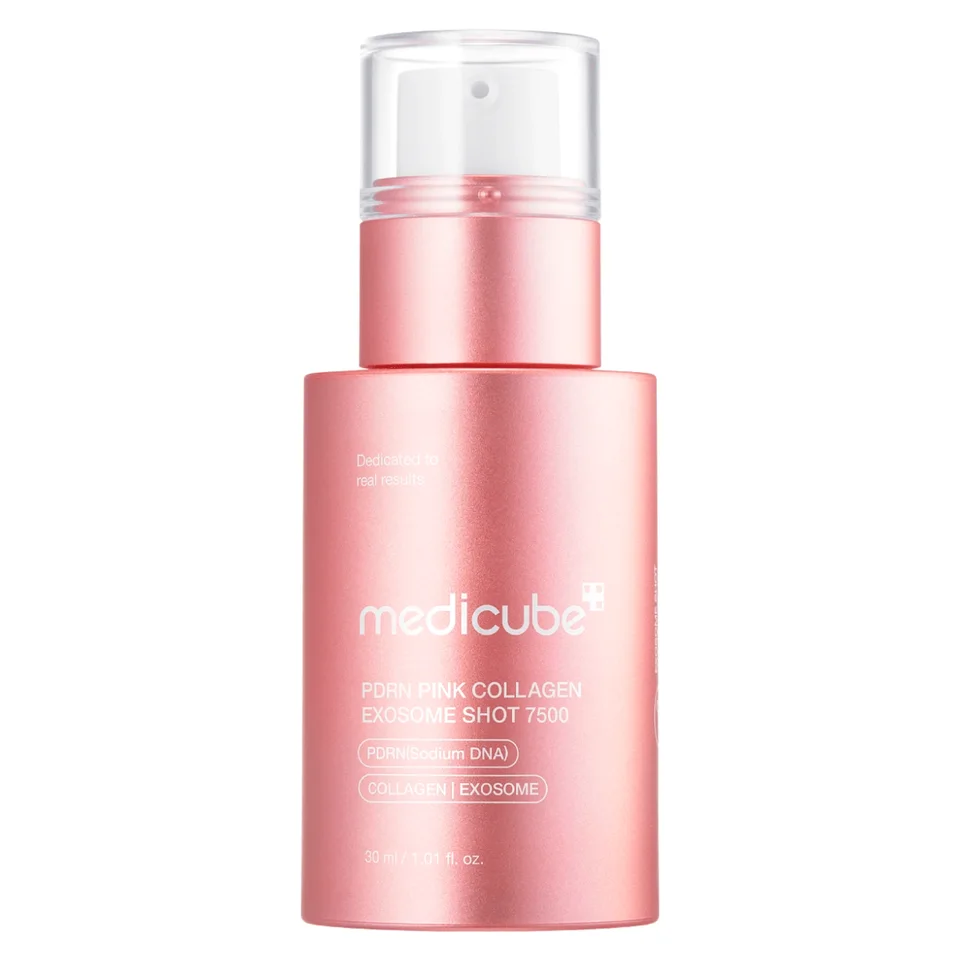 Сыворотка с микроиглами и экзосомами PDRN Pink Collagen Exosome Shot 7500, 30 мл, Medicube