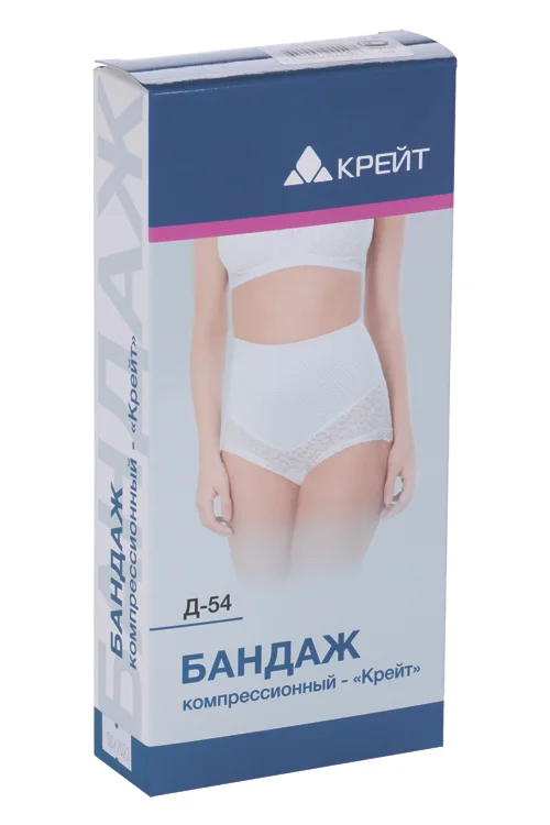 Бандаж Крейт Д-54 компрессионный р 5 белый