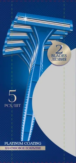 Ригла станок для бритья мужской 5 шт
