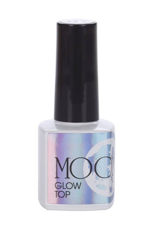 Топ Irisk Moon Glow декоративный без липкого слоя для ногтей 01 Pink 8 мл