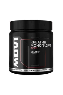 Креатин моногидрат Movi персик 30 порций, 200 г, банка