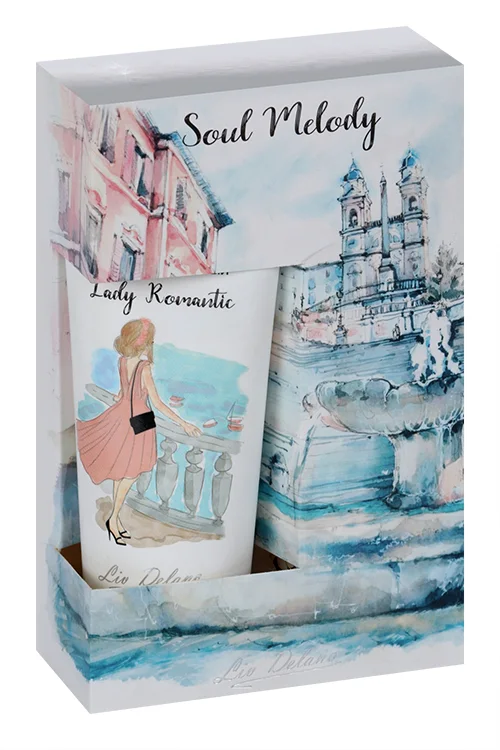 Подарочный набор Lady Romantic гель для душа / крем для тела / рук
