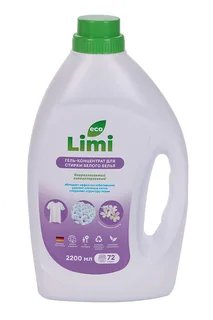 Гель-концентрат Limi Альпийские цветы для стирки белого белья 2 200 мл