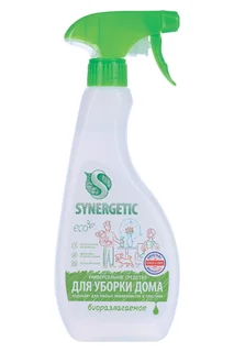 Средство Synergetic универсальное для уборки дома / любых поверхностей / текстиля 0,5 л